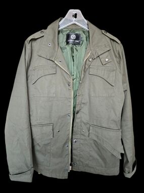 Reverie Uomo Classic Fashion M65 Military Field Jacket – 🫒Olive Green – Size L